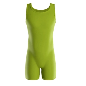 Combinaison de lutte personnalisée imprimée par sublimation, respirante, sans bretelles, en polyester et élasthanne, pour homme, avec logo et fermeture à pression - Product Image 2