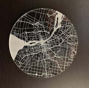 ชุดถาดรองแก้วอะคริลิคทนทานพร้อมอุปกรณ์ตกแต่งสำเร็จแบบใสเหมาะสำหรับโต๊ะอาหารในบ้านและร้านอาหารที่มีสไตล์ - Product Image 3