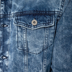 Vente en gros de vestes en jean pour hommes 2025 à prix avantageux, respirantes, durables, à bas prix, logo personnalisé, service OEM - Product Image 5