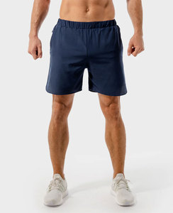Pantalones cortos de malla para hombre con logotipo impreso por sublimación personalizada de alta calidad, cintura baja, deporte, correr, gimnasio, entrenamientos, malla de poliéster informal - Product Image 3