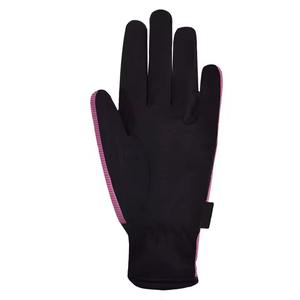 Gants d'équitation en cuir de haute qualité Logo personnalisé toutes les tailles disponibles Matériau en coton durable pour les gants d'équitation d'hiver - Product Image 3