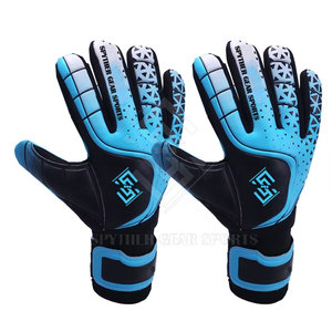 Guantes de Portero Mega Grip de Alta Calidad, Látex Antideslizante, Cierre de Gancho y Bucle, Logotipo Personalizado, Protección Completa para las Manos, Unisex - Product Image 3