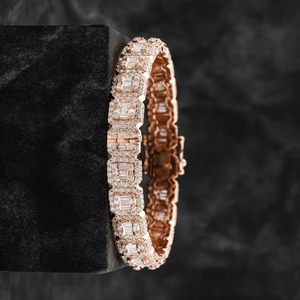 สร้อยข้อมือเพชรเทนนิสเพชรมอสซาไนต์2025เครื่องประดับฮิปฮอปคุณภาพสูงพร้อมกำไลปาร์ตี้สุดเท่สำหรับผู้หญิง - Product Image 5