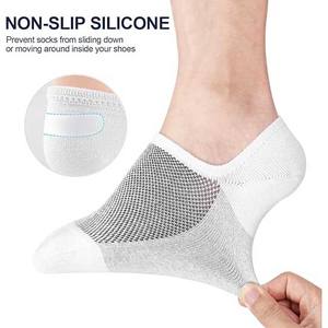 2025 calcetines deportivos Unisex de calidad superior Spandex/Nailon/algodón de secado rápido transpirable antibacteriano elástico logotipo personalizado - Product Image 5