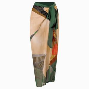 2023 grande taille S-3XL femmes imprimé maillot de bain couvrir à volants sangle une pièce dos nu maillot de bain maillots de bain floraux vêtements de plage - Product Image 6