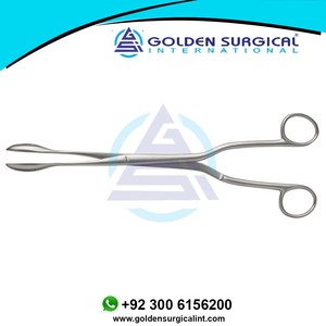 คีมปากคีบ hewood SMITH ovum พร้อมขากรรไกรแบบมีร่องที่ครอบฟันที่มีคุณภาพ265มม. ทำจากสเตนเลสเพื่อเก็บหรือกำจัดรูปไข่และรกจากมดลูก - Product Image 3