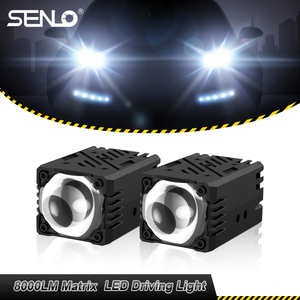 Phare LED externe Senlo P1 Plus pour moto, écran d'affichage, phare antibrouillard LED pour vélo électrique, ampoule de projecteur pour position avant - Product Image 2