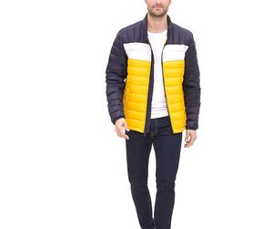 Chaqueta Acolchada de Nailon de Alta Calidad para Hombre al por Mayor, Transpirable, con Cuello Alto, Logotipo Personalizado, Estilo Urbano, Talla Grande - Product Image 5