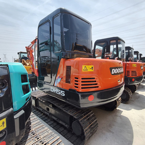90% Nueva Mini Excavadora Doosan DH55 Excavadora de segunda mano Mini Excavadora usada de 5 toneladas a la venta a bajo precio - Product Image 1