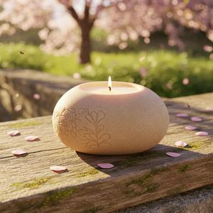 Candela con logo personalizzato coreano nuovo Design per la casa vaso decorativo in ceramica candele profumate di lusso barattoli di candela cera di soia - Product Image 5