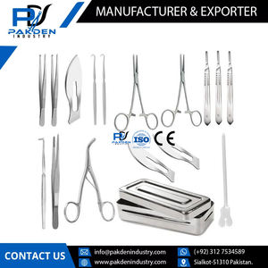 ชุดเครื่องมือผ่าตัดผ่าตัดหลอดลมแบบใช้แรงคน ผลิตตามสั่ง คุณภาพสูง 100% สีพื้น ทำจากสแตนเลส ยี่ห้อ PAKDEN - Product Image 4