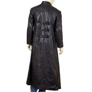 Top Trending <b>Leather</b> Jacket for men and women Custom Embroidered Winter <b>Trench</b> <b>Coat</b> Stand Collar Cow Skin crocodile skin - Product Image 6