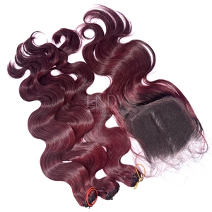 วิกผมดิบสีปลายหยักพร้อมแผ่นปิดเพื่อทำวิกผมจากเวียดนามจริง - Product Image 6