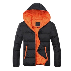 Veste matelassée pour homme, veste d'hiver chaude, col montant, veste tendance, OEM, nouveau style, légère - Product Image 5