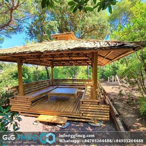 บ้านไม้ไผ่และสวนที่สวยงามขายส่งดีไซน์กะทัดรัดทันสมัยราคาถูกจากเวียดนาม - Product Image 3