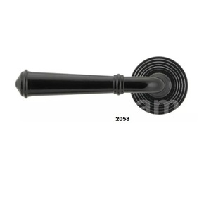 Venta caliente manija de puerta de forma cuadrada negra mate manija de puerta elegante para cocina baño Hotel y uso de puerta de apartamento - Product Image 2