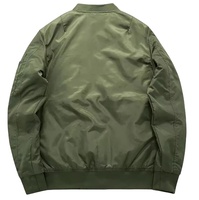 Blouson aviateur en cuir d'agneau véritable pour homme, blouson aviateur pour homme