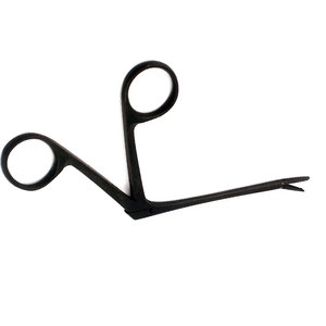 Premium Hartman Micro Alligator Forceps 3,3 pulgadas suave negro recubierto dentado extremo de trabajo 1,3mm Micro Alligator Forceps - Product Image 6