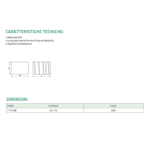 Tubería Flexible de PVC Tecnosystemi para Sistemas HVAC, Succión y Ventilación 11161388 - Product Image 3