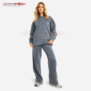 ชุดวอร์มซักกรดสำหรับผู้หญิงผ้าซับนุ่มใช้ได้พอดีปรับแต่งได้มีสไตล์ - Product Image 1