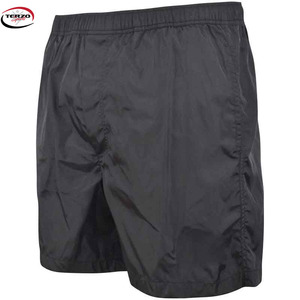 Short de gymnastique tendance pour hommes coupe-vent respirant en polyester et nylon 3M cordon réfléchissant décoration vintage anti-rides décontracté - Product Image 2