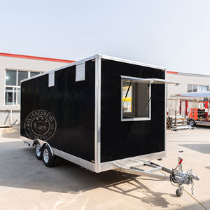 Vente en gros standard de camion de restauration rapide de meilleure qualité/chariots de nourriture chariot mobile de nourriture de crème glacée au café avec roues à vendre - Product Image 5