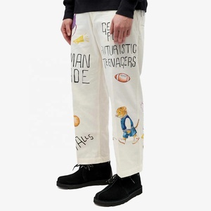 Pantalon à rayures pour homme de qualité supérieure, pantalon habillé slim pour homme, pantalon chino slim pour homme - Product Image 1