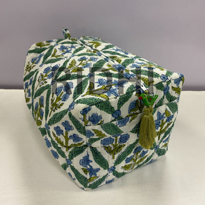 Reusable Eco-Friendly Quilted Sea Green Zipper <b>Bag</b> Custom Printed <b>Travel</b> Grocery <b>Tote</b> <b>Bag</b> Cosmetic Organizer for <b>Bags</b> Large - Product Image 1