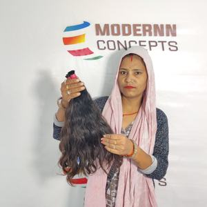 Vendedor-Vendido 100% Cutícula virgen cruda alineada químicamente sin procesar Natural liso a granel cabello humano vietnamita suelto profundo - Product Image 3