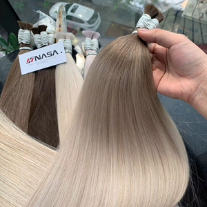 วิกผมต่อทรงตรงสีอ่อนของมนุษย์แบบไล่เฉดสี - Product Image 1