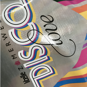 Bolsas de Compras de Polipropileno Tejido a Rayas con Asa de Tela No Tejida y Opciones de Varios Tamaños - Product Image 6