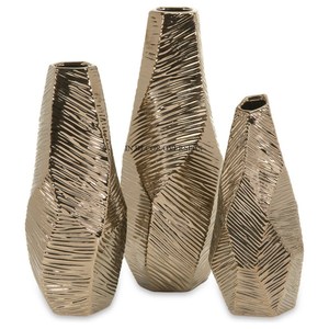 Árbol diseñador grabado alto estándar calidad aluminio fundido plata brillante pulido florero MESA CENTRO DE MESA suministros de decoración - Product Image 6