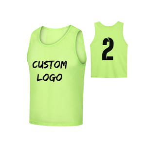 Los mejores deportes personalizados malla Pennies baloncesto fútbol Scrimmage entrenamiento chalecos Reversible fútbol Baberos - Product Image 2