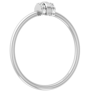 Bague de fiançailles de laboratoire certifiée Lab pour femmes Collection IGI & Ingemco Certified Diamond Ring in India Prix de gros - Product Image 2