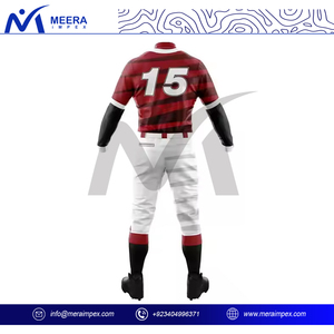 ชุดเบสบอลมีระบายออกแบบได้ตามต้องการสำหรับผู้ชายชุดเสื้อและกางเกงระบายอากาศเหมาะสำหรับทีมและลีกการสั่งซื้อจำนวนมาก - Product Image 4