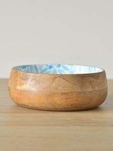 Bols de service à salade en bois d'acacia écologiques faits à la main ronds de haute qualité - Product Image 2