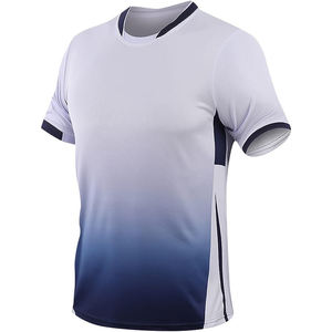 Uniformes de fútbol para adultos de moda con degradado de alta calidad, logotipo de equipo personalizado, camisetas con estampado de nombre, conjuntos elegantes - Product Image 2