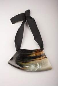 VITRINA Nueva llegada Buffalo Ox Cuerno Collar Pulido Animal Estilo Hueso Joyería Diseño Natural Cuentas Mujeres Niñas Boda - Product Image 5