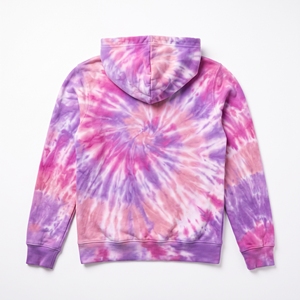 Women's Winter <b>Tie</b>-<b>Dye</b> Eco-Friendly Polyester Fleece Casual Jogger <b>Set</b> with Digital Print OEM ODM Custom Colors Low MOQ - Product Image 5