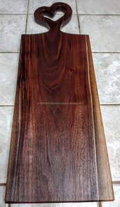 Planche à découper rectangulaire en bois d'acacia, écologique, fabriquée à la main, lavable au lave-vaisselle, durable, pour hôtel et usage domestique, outil de cuisine - Product Image 2