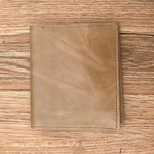 Cartera plegable de cuero de vaca genuino 100% de la mejor calidad personalizada recién lanzada a precio de fábrica - Product Image 2