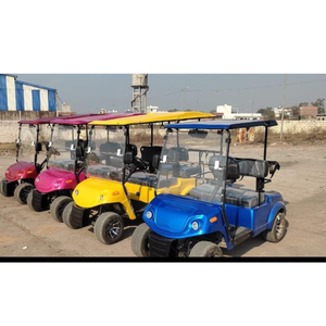 รถกอล์ฟไฟฟ้า4-Seater ดีลักซ์ | รถกอล์ฟไฟฟ้าเรียบ | รถกอล์ฟขรุขระ - Product Image 5