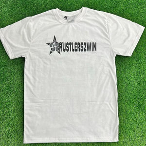 Camisetas para hombre, Camiseta con estampado personalizado para hombre, cómoda, suelta, 100% algodón, Unisex, venta al por mayor, camiseta informal de moda a la venta - Product Image 5