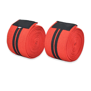 Rodilleras Deportivas Transpirables con Franjas Rojas y Negras, Cierre de Velcro, Unisex, para Todas las Estaciones, Protección para Voleibol - Product Image 3