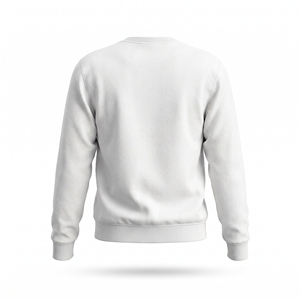 เสื้อสเวตเชิ้ตคอกลมผู้ชาย สีเขียวอมฟ้า ทรงปกติ พิมพ์ลาย สวมใส่สบายๆ สำหรับฤดูใบไม้ร่วง พิมพ์ลายด้วยเทคนิคฮีททรานเฟอร์ ผ้าฝ้าย 100% - Product Image 4