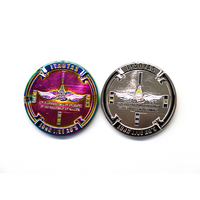 Monedas de desafío personalizadas al por mayor, monedas de recuerdo antiguas, medallones metálicos 3D irregulares, insignias de dibujos animados para promoción a granel