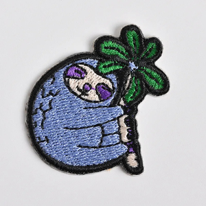 Patchs brodés d'animaux mignons 3D de haute qualité Logo personnalisé thermocollant pour enfants sweats à capuche à coudre transfert de chaleur tissu en forme de fleur - Product Image 6