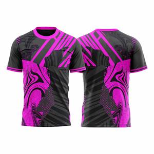 Camiseta de Entrenamiento de Fútbol, Venta al Por Mayor |   Impresión de Logotipos Personalizados |   Tela con Control de Humedad - Product Image 4