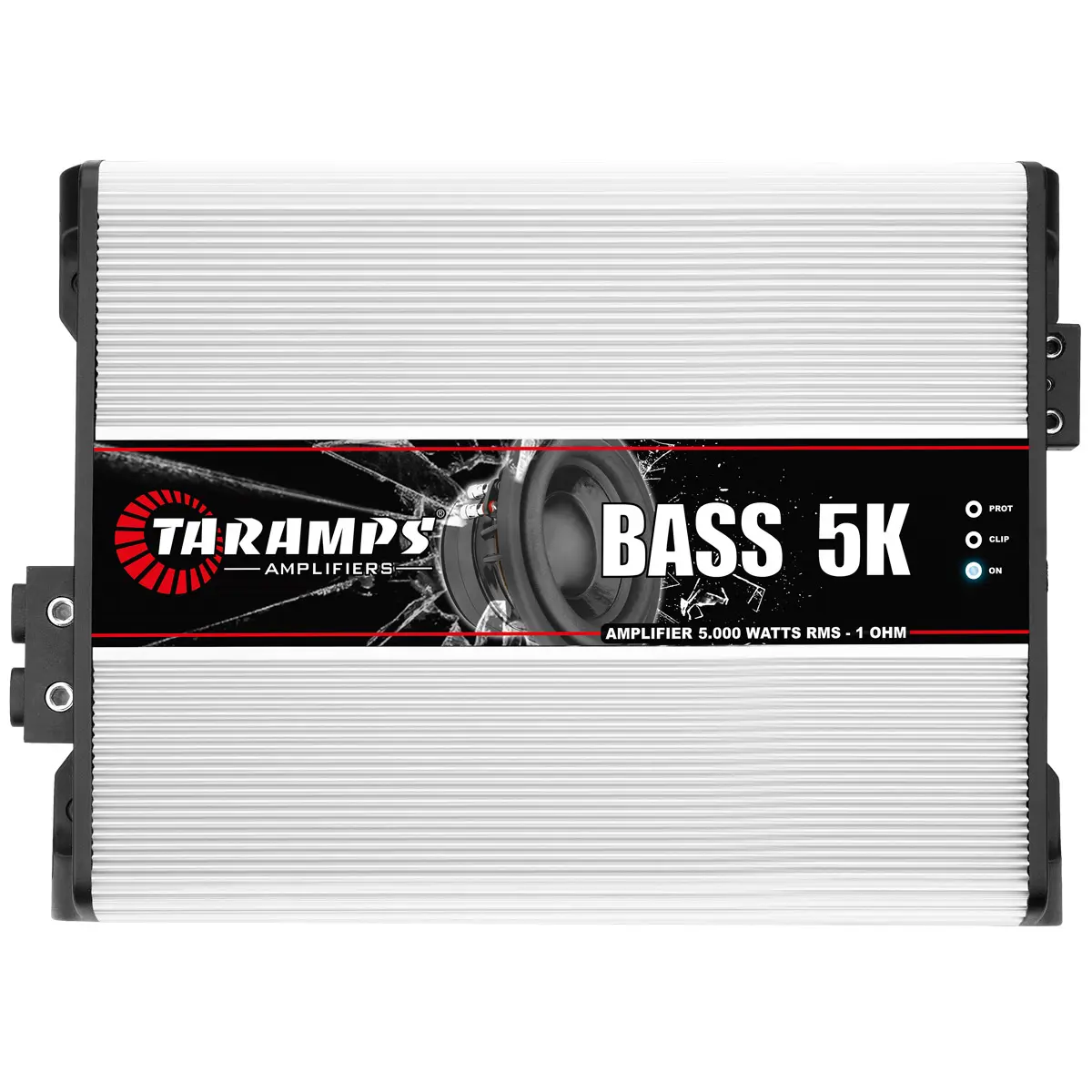 Taramps Bass 5K 5000 Watts Rms Xe Khuếch Đại Âm Thanh 1 Ohm Mono Class D 1 Kênh Bass Tăng, Monoblock, Điện, RCA, Chất Lượng Cao