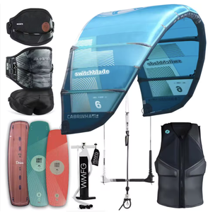 NUEVO ORIGINAL Lona de kitesurf SWitchblade de la mejor calidad, todos los tamaños, kit completo para kitesurfing y kiteboarding - Product Image 1